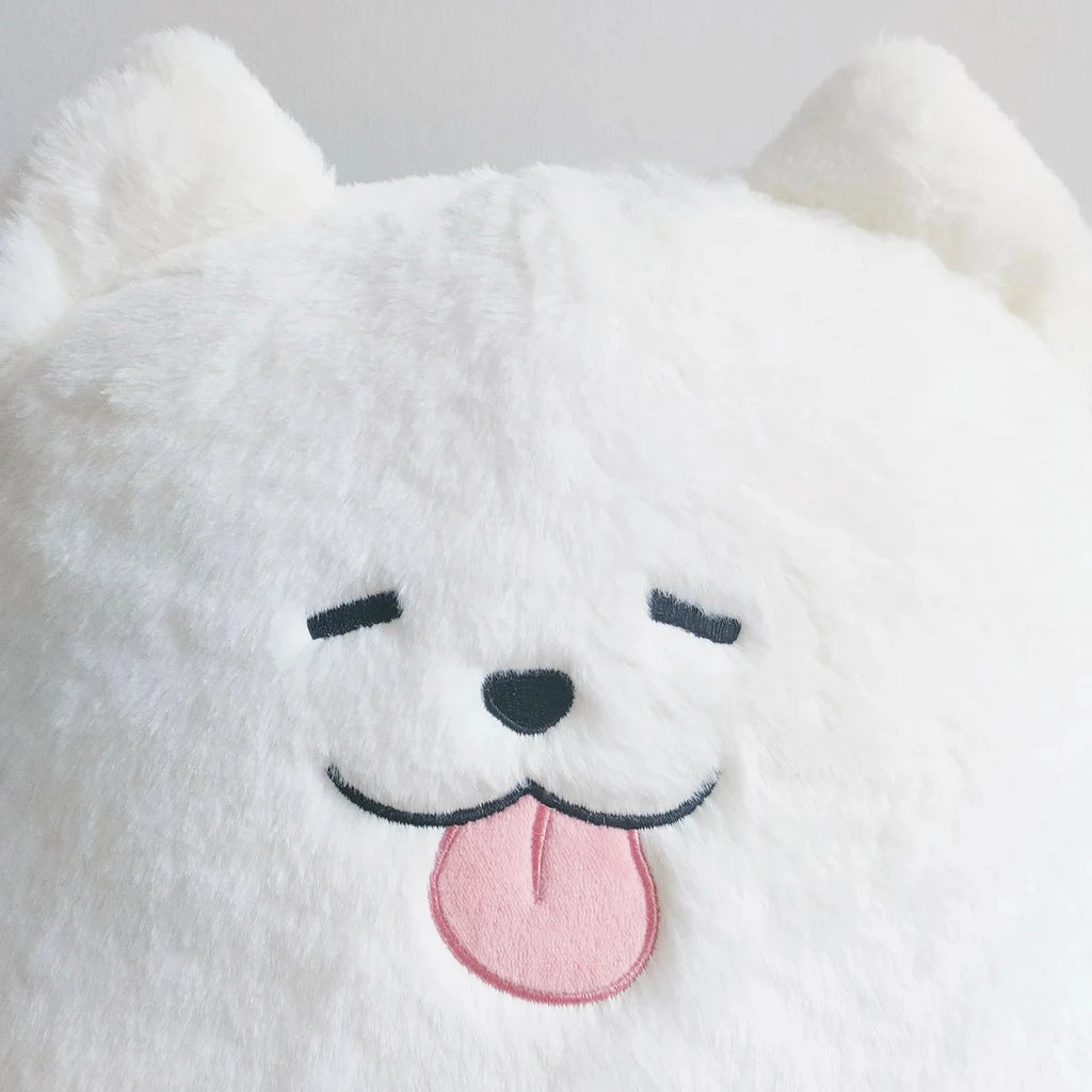 kawaiies-softtoys-plushies-kawaii-plush-Fluffy White Samoyed Puppy Plushie Soft toy 