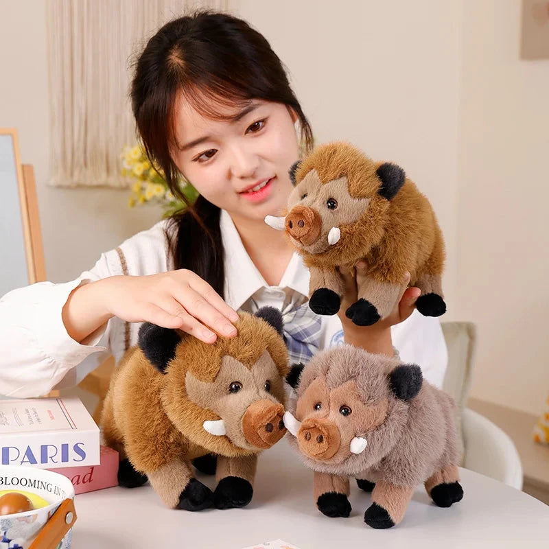 kawaiies-softtoys-plushies-kawaii-plush-Fluffy Wild Boar Plushie Soft Toy Soft toy 
