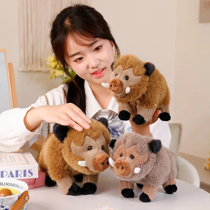 kawaiies-softtoys-plushies-kawaii-plush-Fluffy Wild Boar Plushie Soft Toy Soft toy 