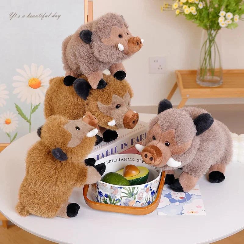 kawaiies-softtoys-plushies-kawaii-plush-Fluffy Wild Boar Plushie Soft Toy Soft toy 