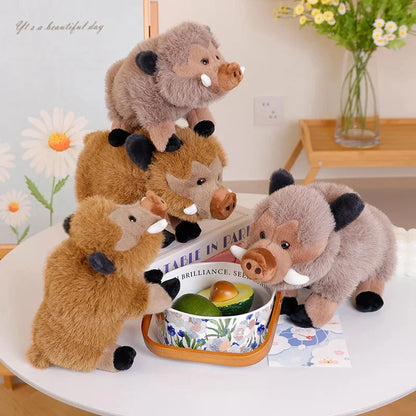 kawaiies-softtoys-plushies-kawaii-plush-Fluffy Wild Boar Plushie Soft Toy Soft toy 