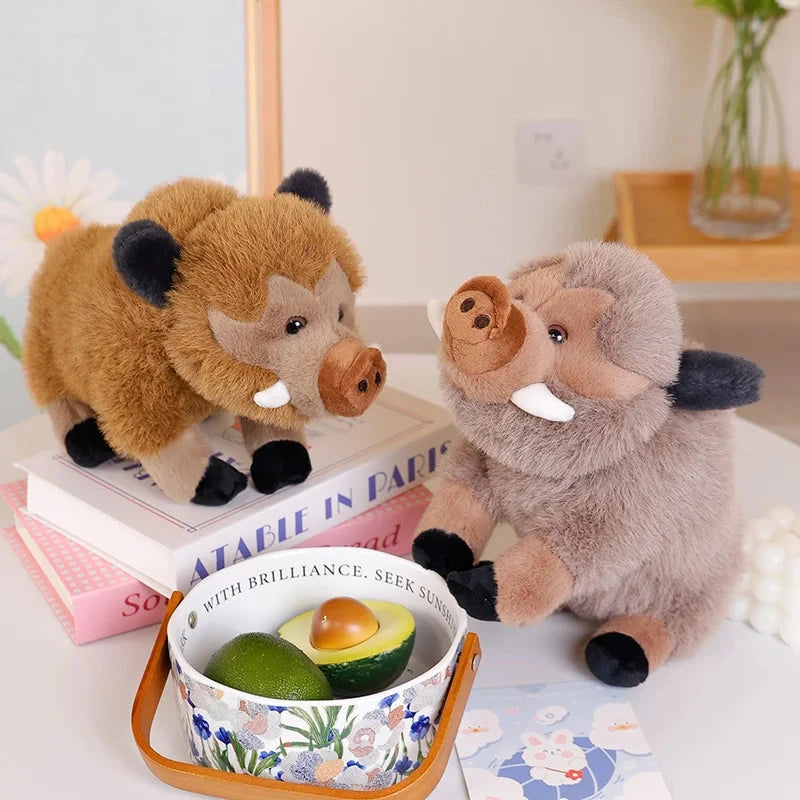 kawaiies-softtoys-plushies-kawaii-plush-Fluffy Wild Boar Plushie Soft Toy Soft toy 