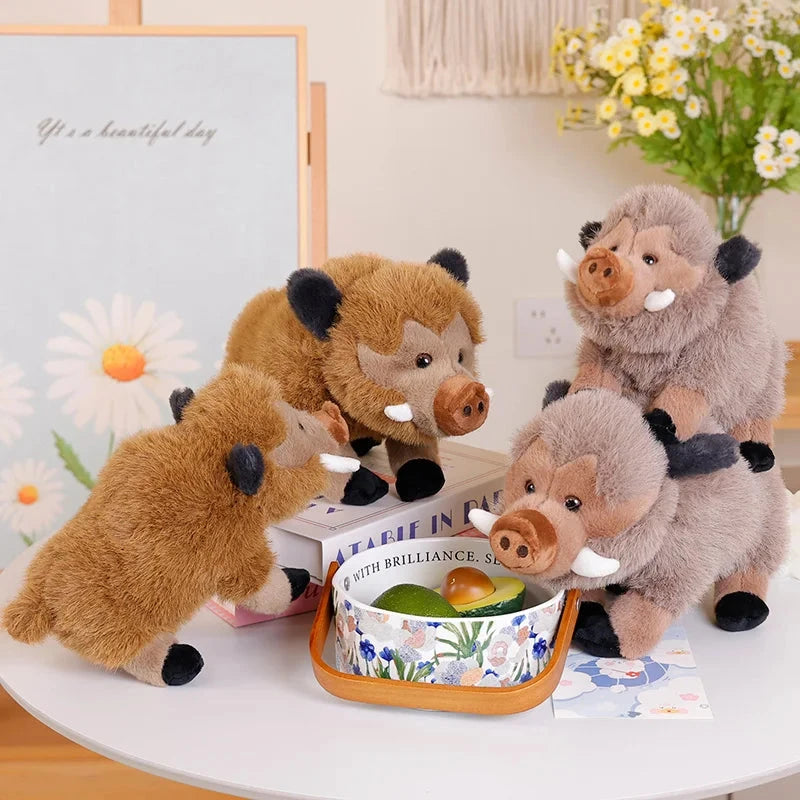 kawaiies-softtoys-plushies-kawaii-plush-Fluffy Wild Boar Plushie Soft Toy Soft toy 