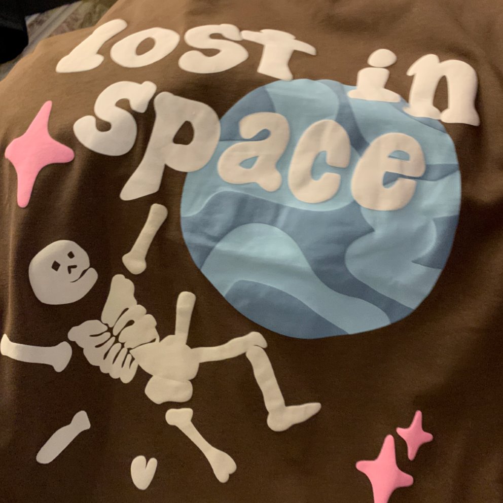 kawaiies-softtoys-plushies-kawaii-plush-Foam Print Lost in Space Skeleton Tee Tops 