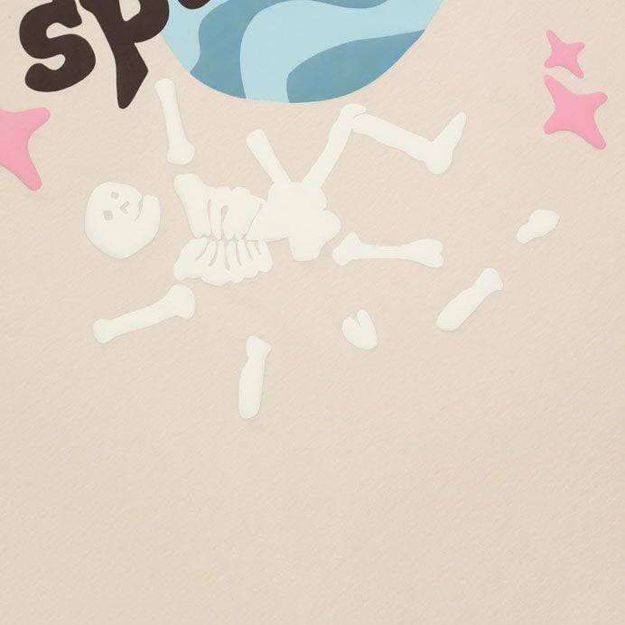 kawaiies-softtoys-plushies-kawaii-plush-Foam Print Lost in Space Skeleton Tee Tops 