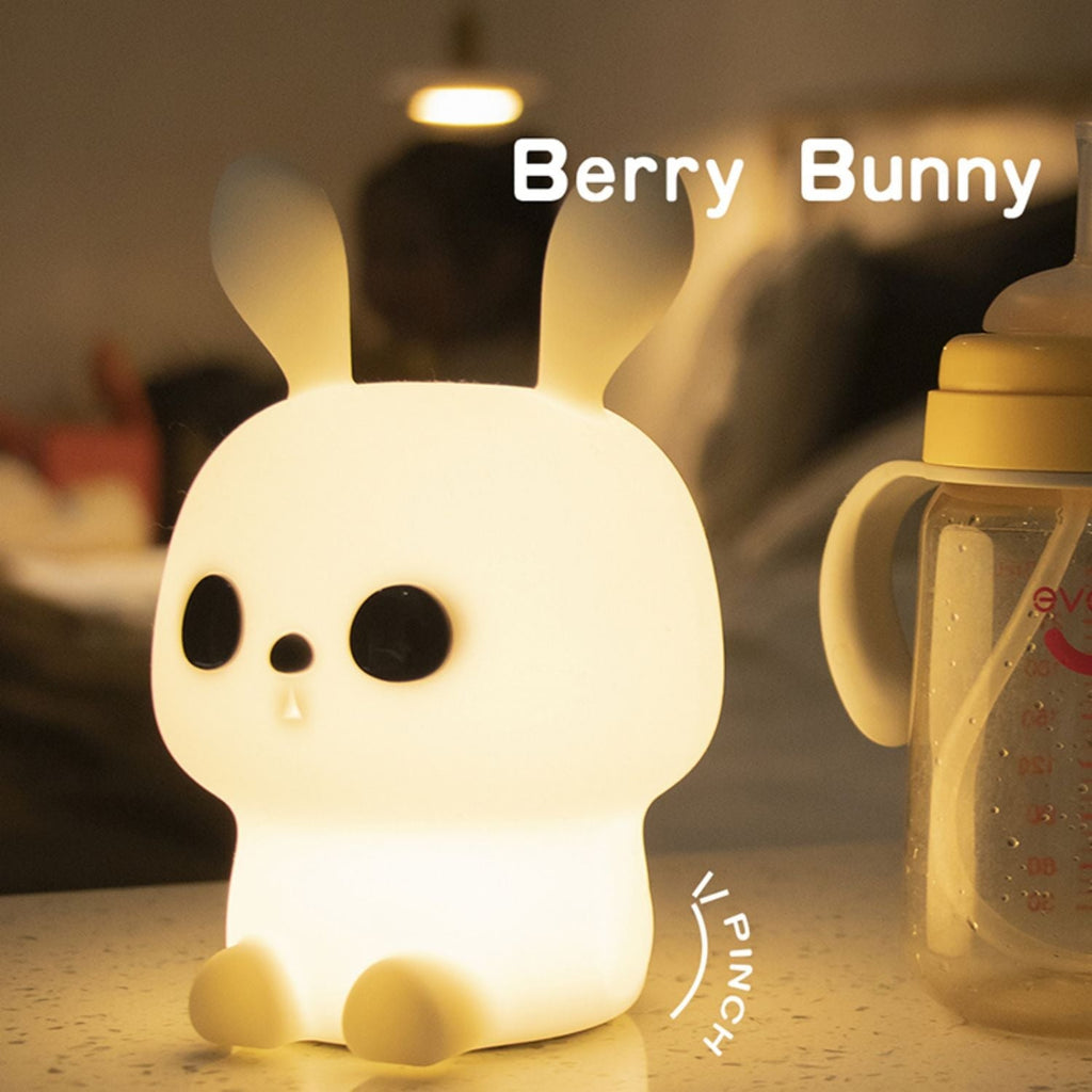kawaiies-softtoys-plushies-kawaii-plush-Forest Friends LED Night Light Collection Home Decor Berry Bunny 