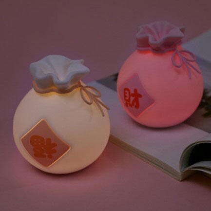 kawaiies-softtoys-plushies-kawaii-plush-Fortune Lucky Fruit LED Night Light Collection Home Decor 