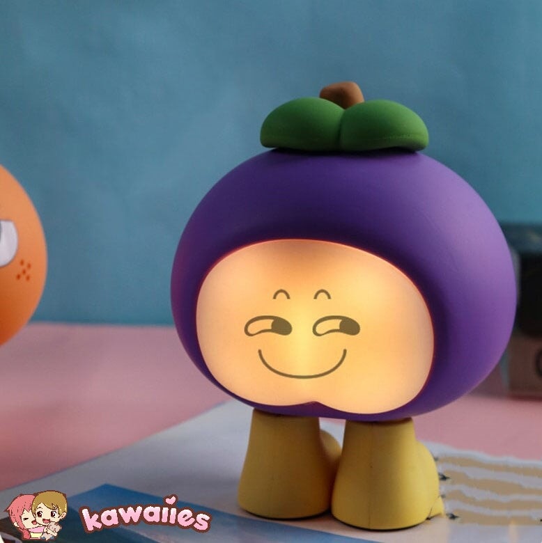 kawaiies-softtoys-plushies-kawaii-plush-Fortune Lucky Fruit LED Night Light Collection Home Decor 