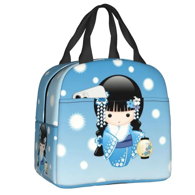 kawaiies-softtoys-plushies-kawaii-plush-Four Seasons Furisode Kimono Girl Lunch Bag Bag 