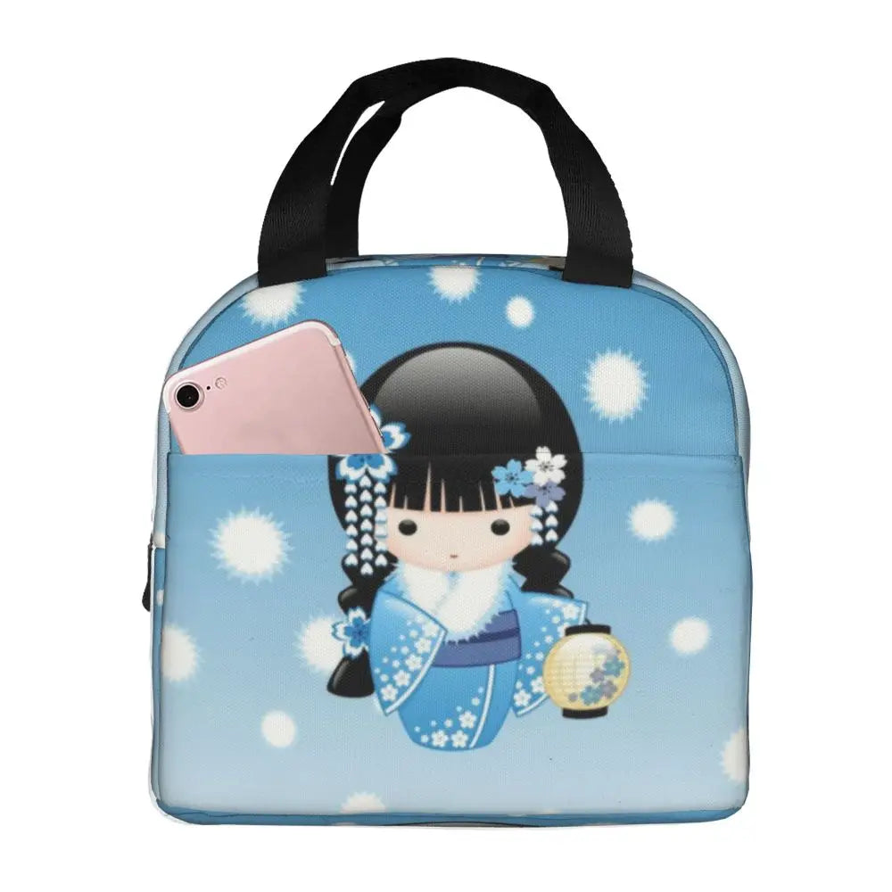 kawaiies-softtoys-plushies-kawaii-plush-Four Seasons Furisode Kimono Girl Lunch Bag Bag 