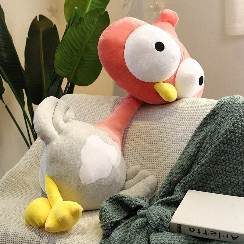 kawaiies-softtoys-plushies-kawaii-plush-Funny Shocked Giant Ostrich Plushies | NEW Soft toy 