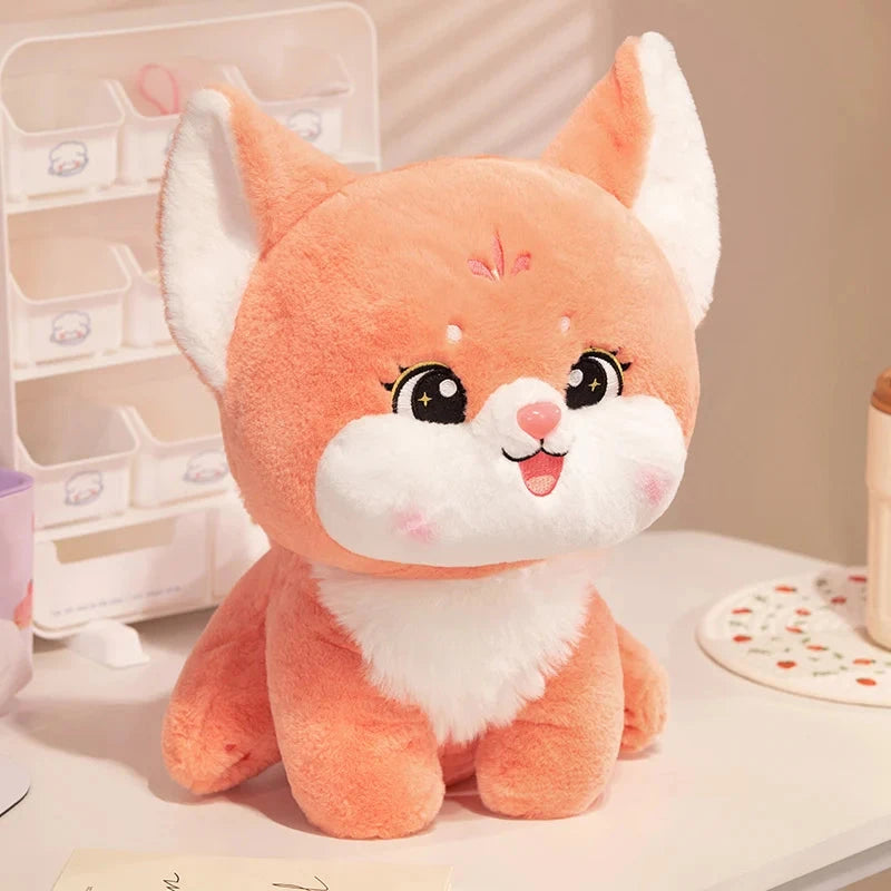 kawaiies-softtoys-plushies-kawaii-plush-Fuwako the Sakura Peach Fox Plushie Soft toy 35cm / 14in 