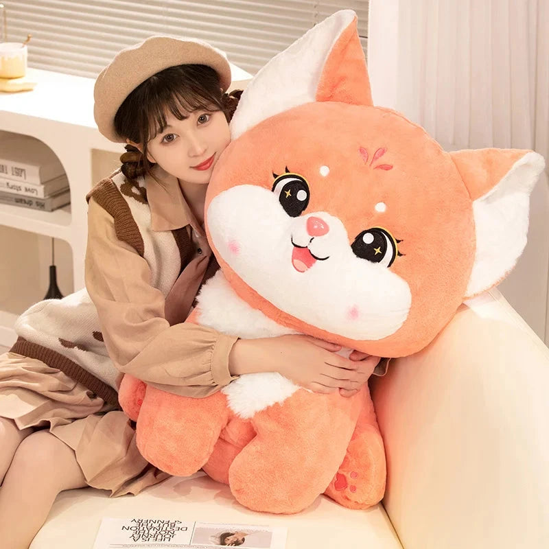 kawaiies-softtoys-plushies-kawaii-plush-Fuwako the Sakura Peach Fox Plushie Soft toy 
