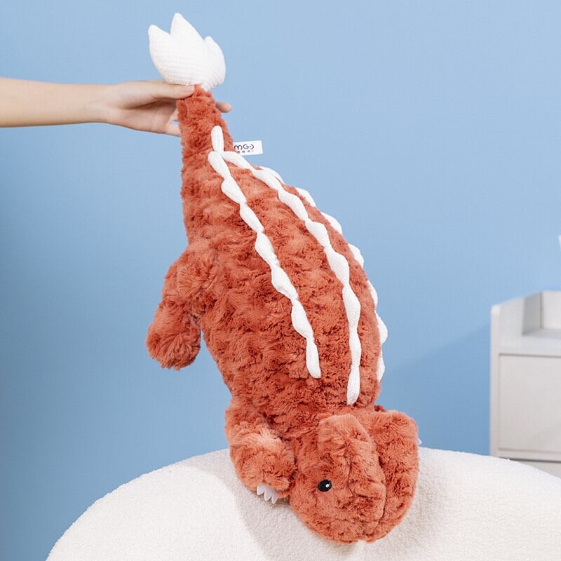 kawaiies-softtoys-plushies-kawaii-plush-Fuzzy Cute Pink Red Lizard Plushies Soft toy 