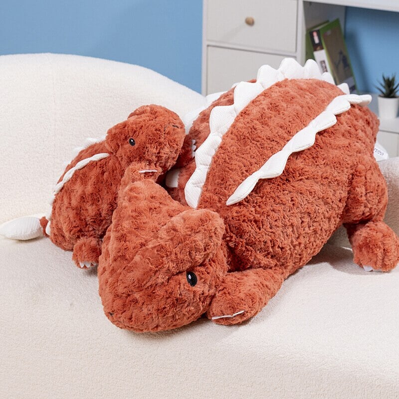 kawaiies-softtoys-plushies-kawaii-plush-Fuzzy Cute Pink Red Lizard Plushies Soft toy 