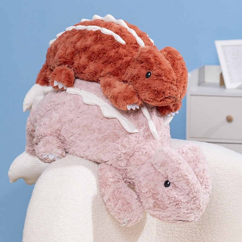 kawaiies-softtoys-plushies-kawaii-plush-Fuzzy Cute Pink Red Lizard Plushies Soft toy 