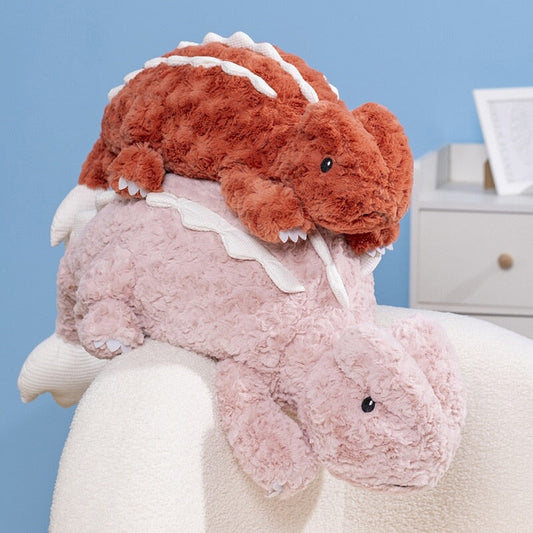 kawaiies-softtoys-plushies-kawaii-plush-Fuzzy Cute Pink Red Lizard Plushies Soft toy 
