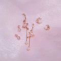 kawaiies-softtoys-plushies-kawaii-plush-Galaxy Bloom 18k Gold-plating Earrings (6pc Set) Jewelry 