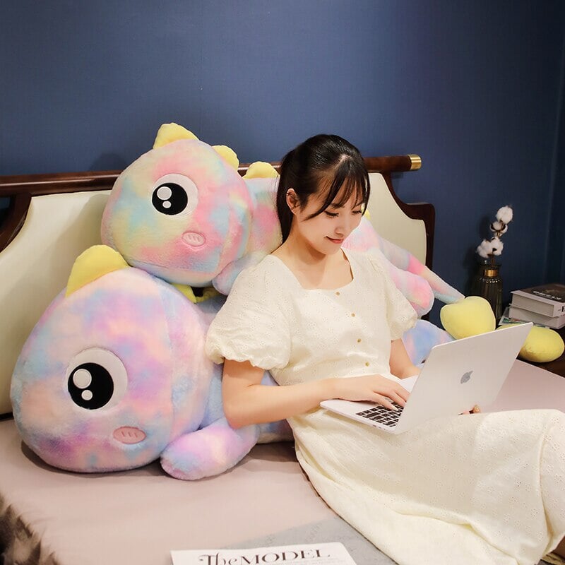 kawaiies-softtoys-plushies-kawaii-plush-Galaxy Rainbow Pasco the Lizard Plushie | NEW Soft toy 