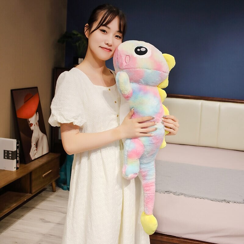 kawaiies-softtoys-plushies-kawaii-plush-Galaxy Rainbow Pasco the Lizard Plushie | NEW Soft toy 
