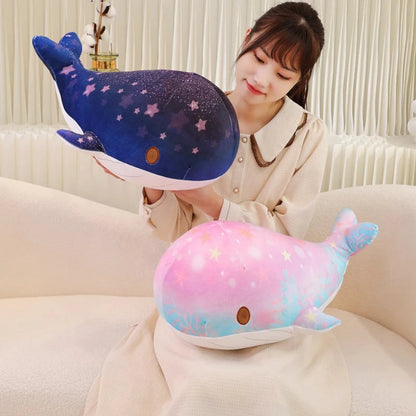 kawaiies-softtoys-plushies-kawaii-plush-Galaxy Starry Kawaii Blue Pink Whale Plushies Soft toy 