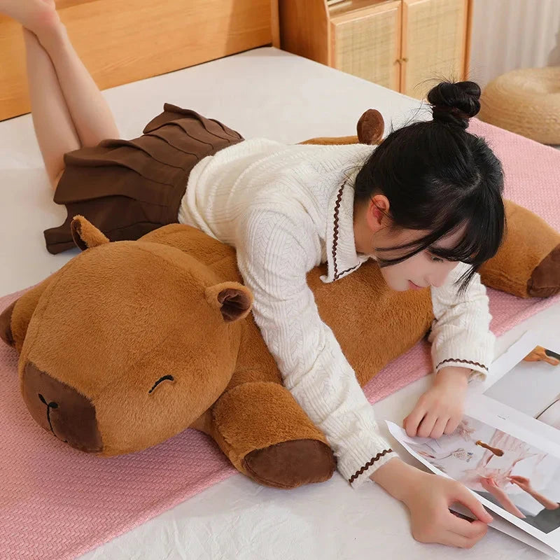 kawaiies-softtoys-plushies-kawaii-plush-Giant Capybara Snuggle Buddy Plushies Soft toy 