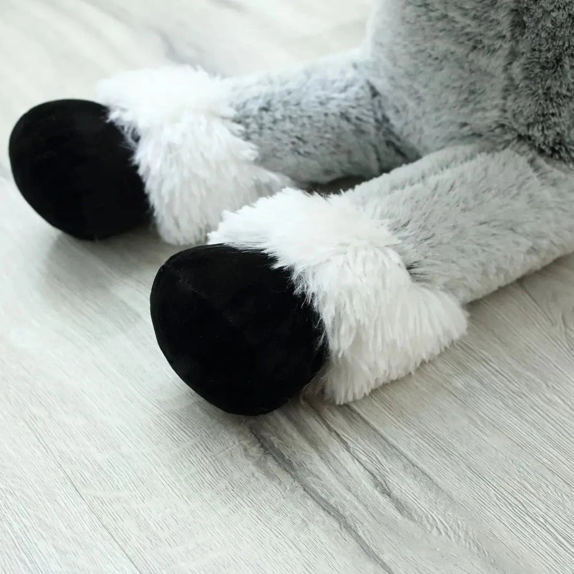 kawaiies-softtoys-plushies-kawaii-plush-Giant Fluffy Brown Gray Horse Plushie Soft toy 