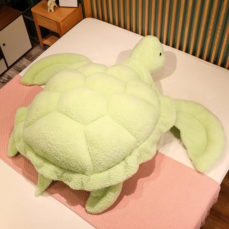 kawaiies-softtoys-plushies-kawaii-plush-Giant Fluffy Cheerful Turtle Plushie Soft toy 
