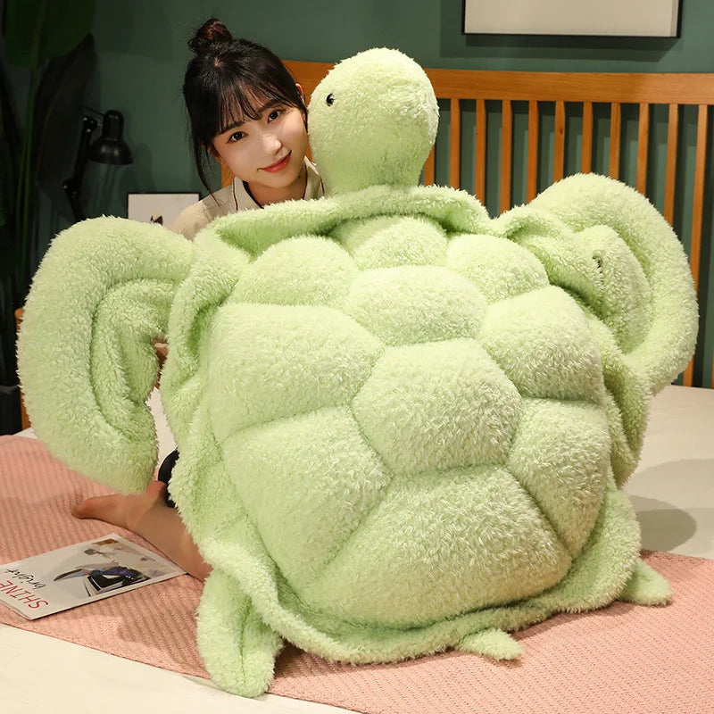 kawaiies-softtoys-plushies-kawaii-plush-Giant Fluffy Cheerful Turtle Plushie Soft toy 