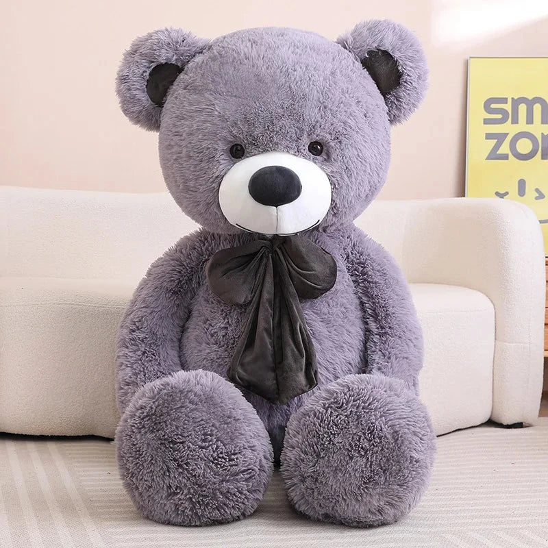 kawaiies-softtoys-plushies-kawaii-plush-Giant Fluffy Classic Bear Plushies Soft toy Grey 31in / 80cm 