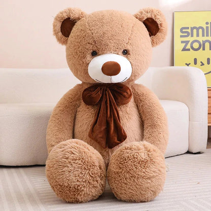 kawaiies-softtoys-plushies-kawaii-plush-Giant Fluffy Classic Bear Plushies Soft toy Light Brown 31in / 80cm 