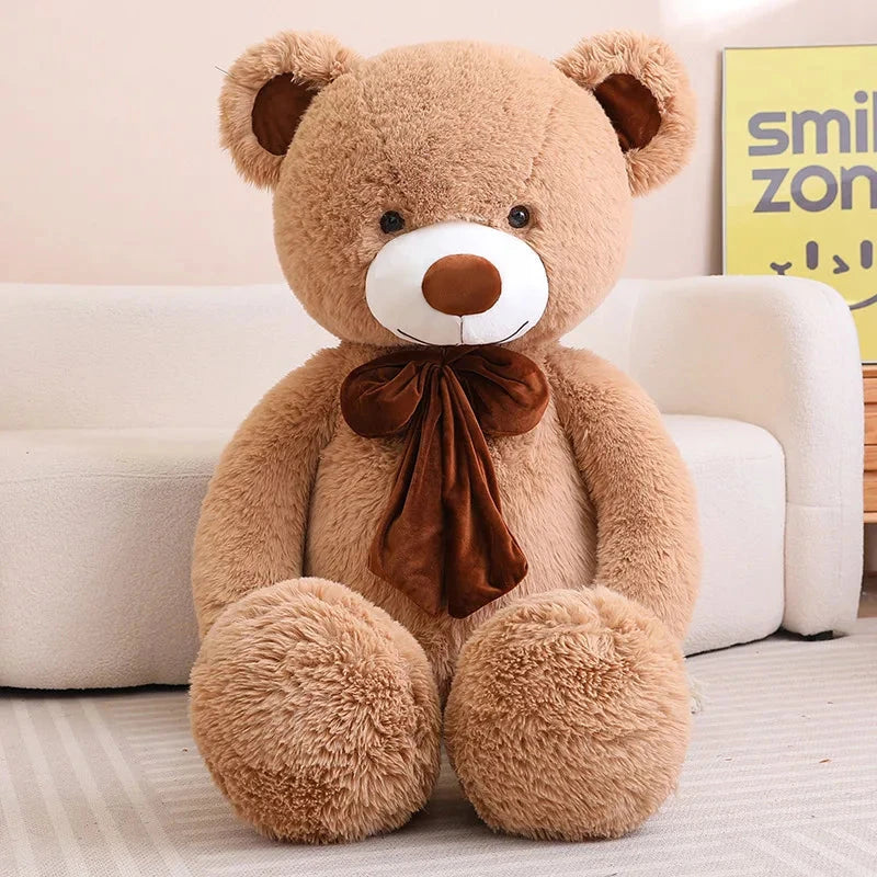 kawaiies-softtoys-plushies-kawaii-plush-Giant Fluffy Classic Bear Plushies Soft toy Light Brown 31in / 80cm 