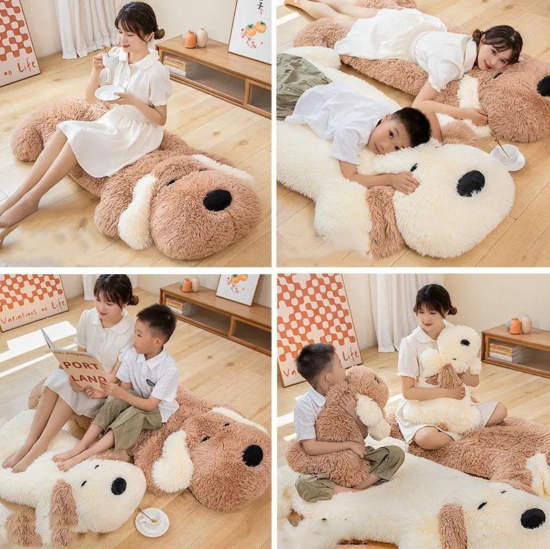 kawaiies-softtoys-plushies-kawaii-plush-Giant Fluffy Pancake Dog Plushie Soft toy 