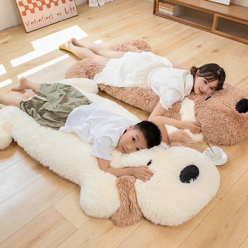 kawaiies-softtoys-plushies-kawaii-plush-Giant Fluffy Pancake Dog Plushie Soft toy 