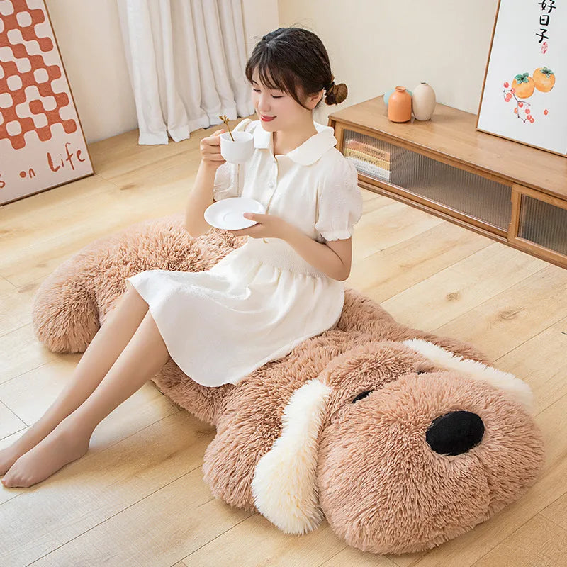 kawaiies-softtoys-plushies-kawaii-plush-Giant Fluffy Pancake Dog Plushie Soft toy 