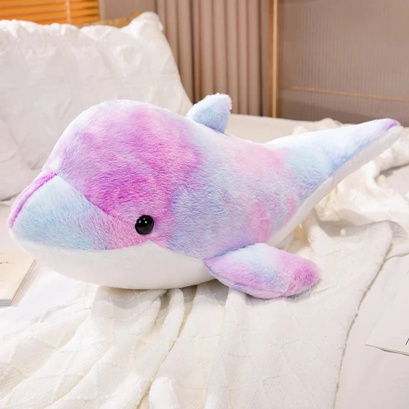 kawaiies-softtoys-plushies-kawaii-plush-Giant Galaxy Dolphin Plushie Soft toy Purple 18in / 45cm 