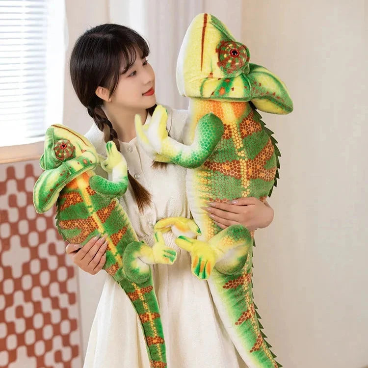 kawaiies-softtoys-plushies-kawaii-plush-Giant Green Chameleon Plushie Soft toy 