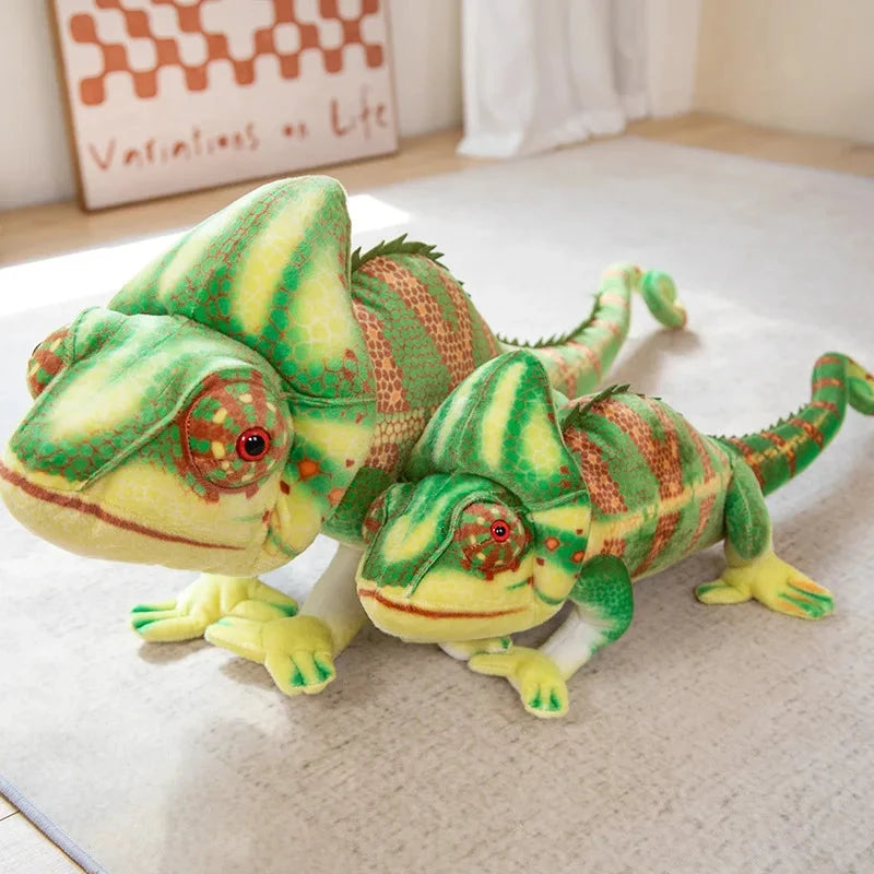 kawaiies-softtoys-plushies-kawaii-plush-Giant Green Chameleon Plushie Soft toy 