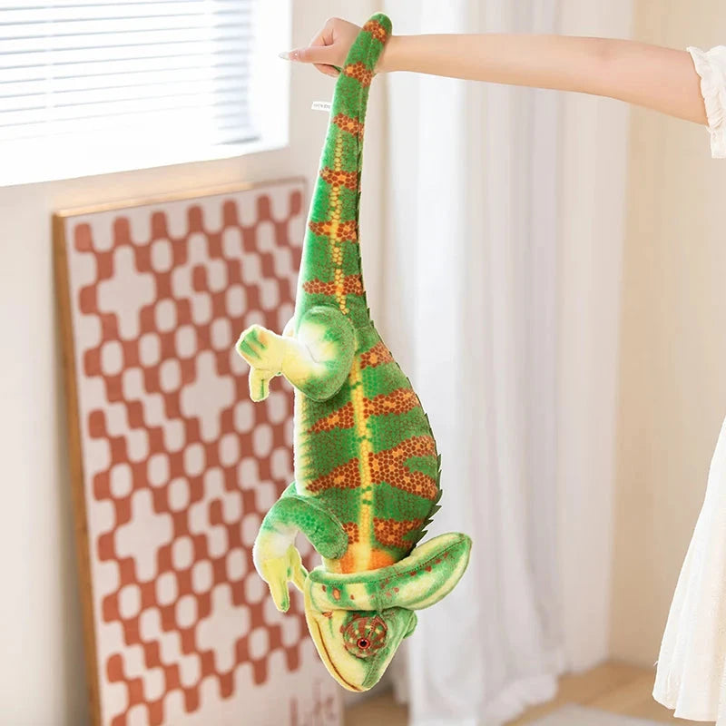 kawaiies-softtoys-plushies-kawaii-plush-Giant Green Chameleon Plushie Soft toy 