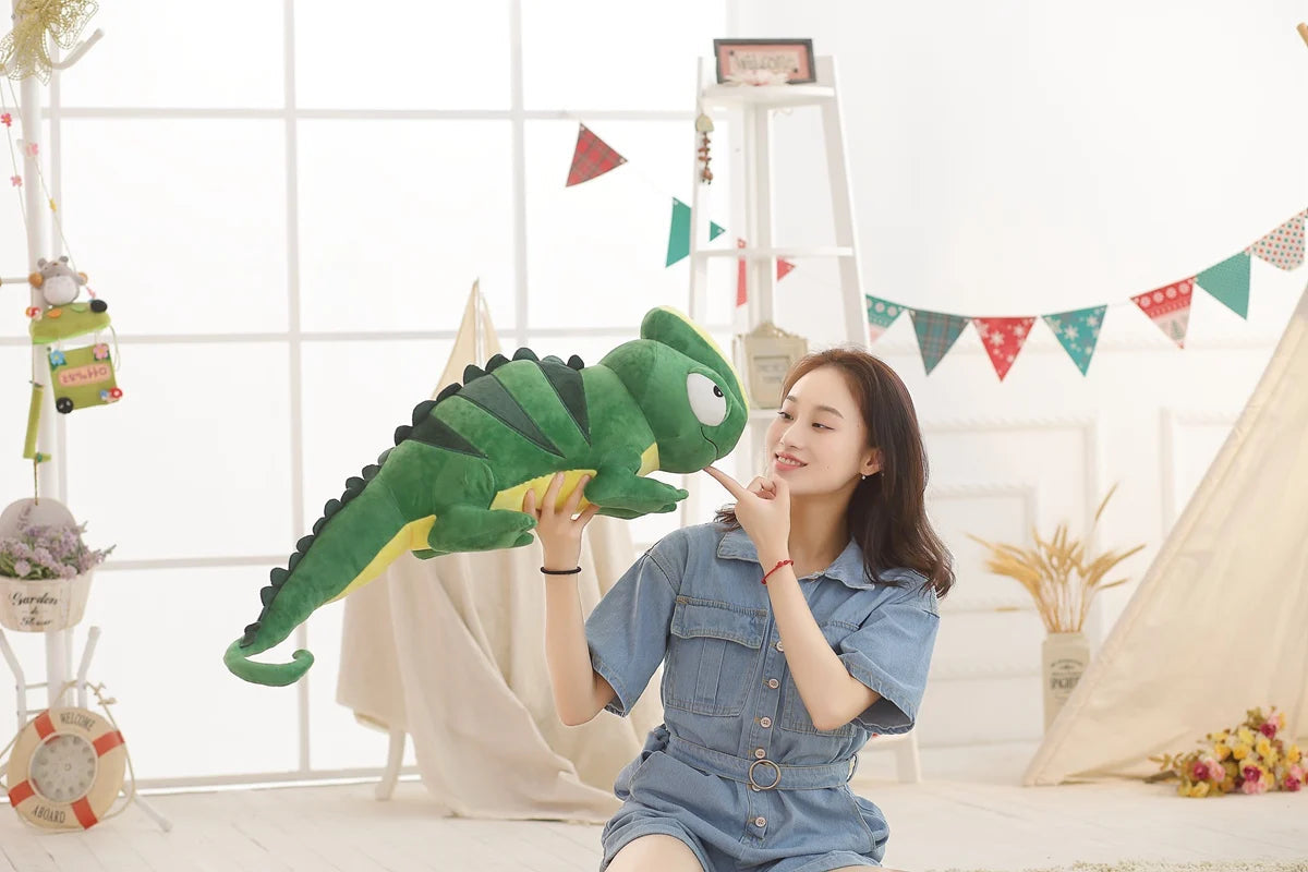 kawaiies-softtoys-plushies-kawaii-plush-Giant Green Lizard Chameleon Plushie Soft toy 
