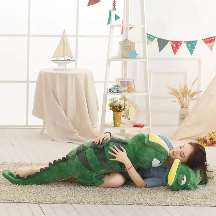 kawaiies-softtoys-plushies-kawaii-plush-Giant Green Lizard Chameleon Plushie Soft toy 