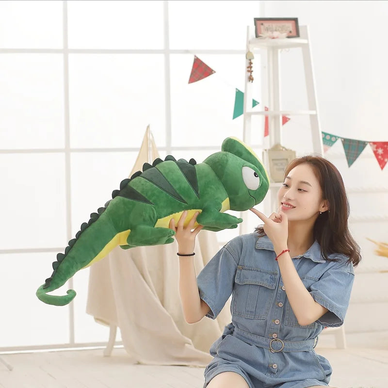 kawaiies-softtoys-plushies-kawaii-plush-Giant Green Lizard Chameleon Plushie Soft toy 