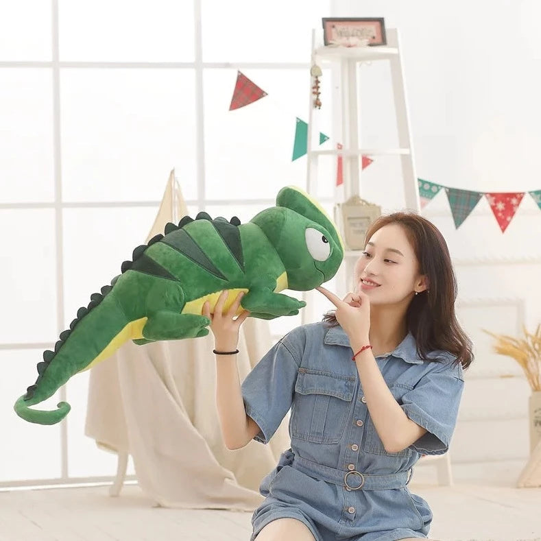 kawaiies-softtoys-plushies-kawaii-plush-Giant Green Lizard Chameleon Plushie Soft toy 
