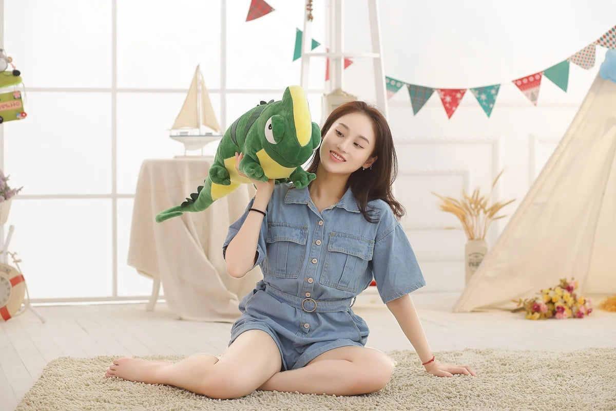 kawaiies-softtoys-plushies-kawaii-plush-Giant Green Lizard Chameleon Plushie Soft toy 