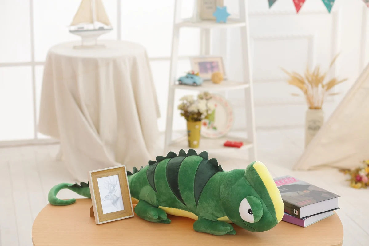 kawaiies-softtoys-plushies-kawaii-plush-Giant Green Lizard Chameleon Plushie Soft toy 