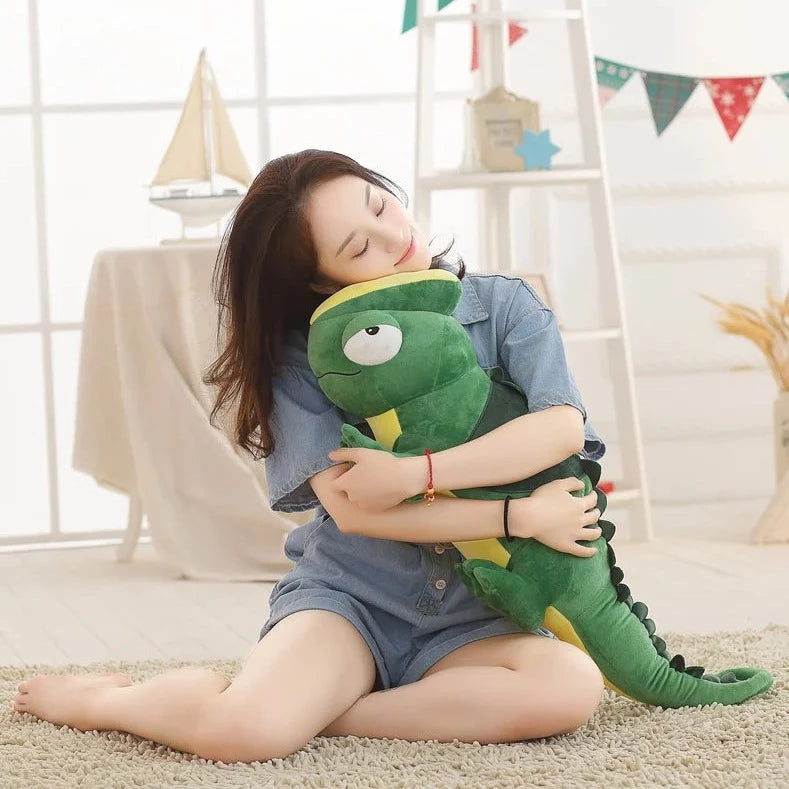 kawaiies-softtoys-plushies-kawaii-plush-Giant Green Lizard Chameleon Plushie Soft toy 