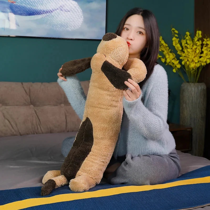 kawaiies-softtoys-plushies-kawaii-plush-Giant Long Fluffy Spotty Dog Plushies Soft toy 
