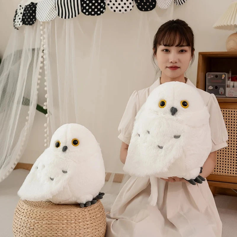 kawaiies-softtoys-plushies-kawaii-plush-Giant White Owl Plush Soft toy 