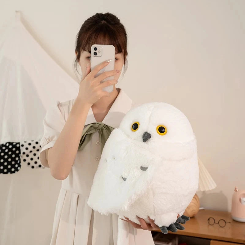 kawaiies-softtoys-plushies-kawaii-plush-Giant White Owl Plush Soft toy 