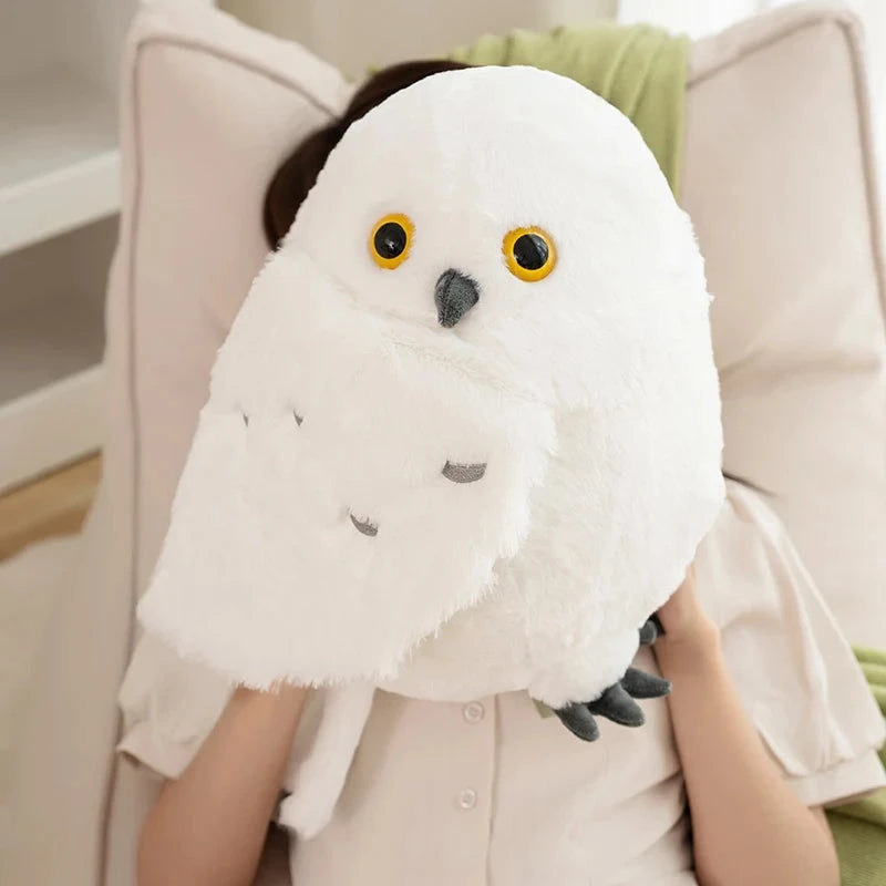 kawaiies-softtoys-plushies-kawaii-plush-Giant White Owl Plush Soft toy 